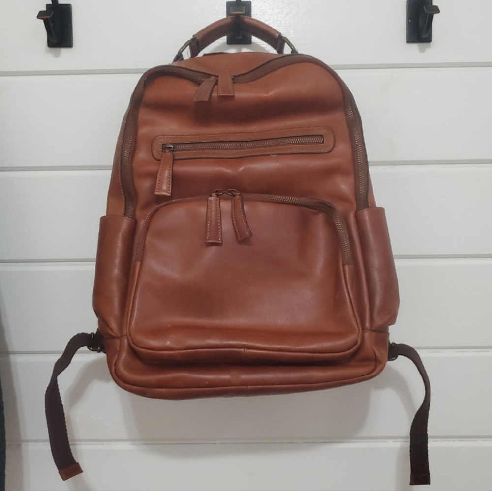 Leather Backpack - image 1